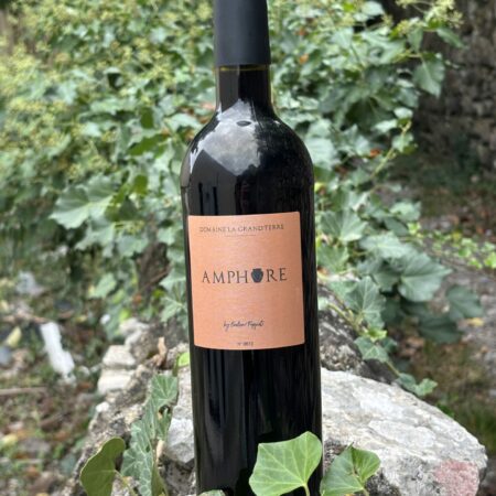 rouge cuvee amphore - la grand'terre