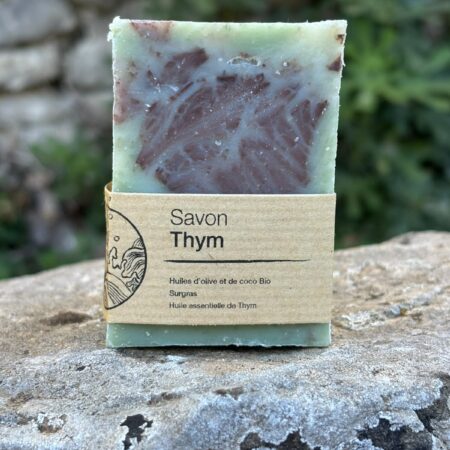 SAVON THYM 100G - SAVONNERIE BUEGES
