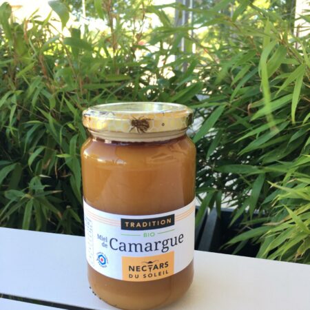 Pot de miel de Camargue bio 500g – Miel artisanal, floral et issu de l’agriculture biologique