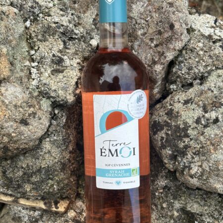 rose terre emoi IGP Cevennes - vignerons de tornac